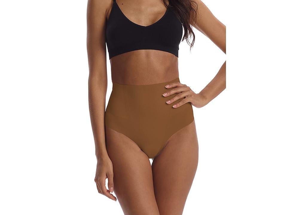 Womens Zone Smoothing High-Waist Thong Product Image