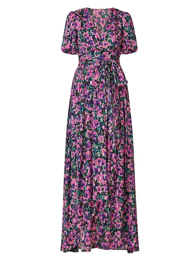 Womens Estelle Floral Wrap Maxi Dress Product Image