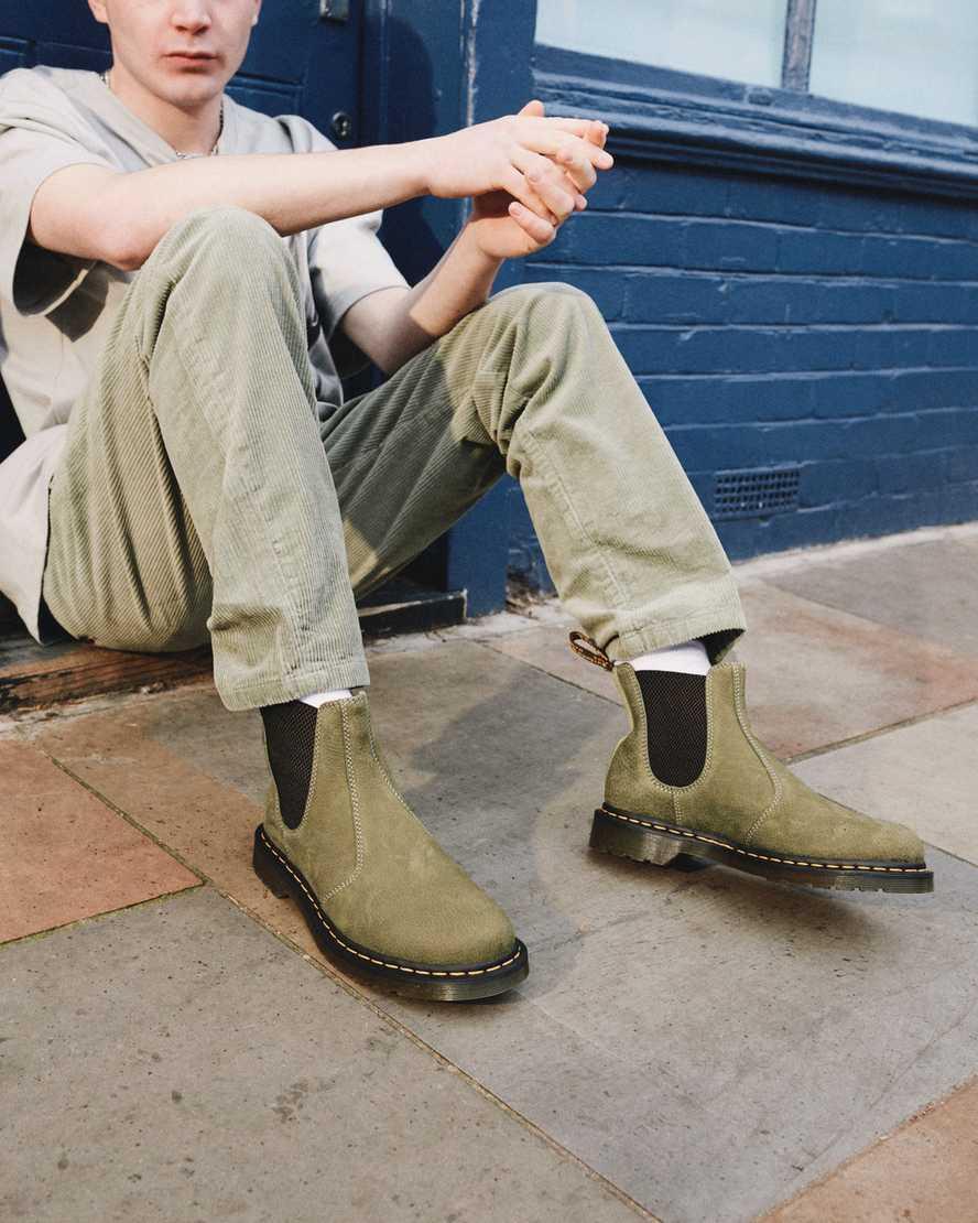 DR MARTENS 2976 Tumbled Nubuck Leather Chelsea Boots Product Image