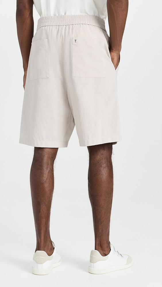 AMI Elasticated Waist Bermuda Shorts 7.75" | Shopbop Product Image