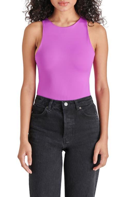 Steve Madden Nico Knit Crew Neck Sleeveless Bodysuit Product Image