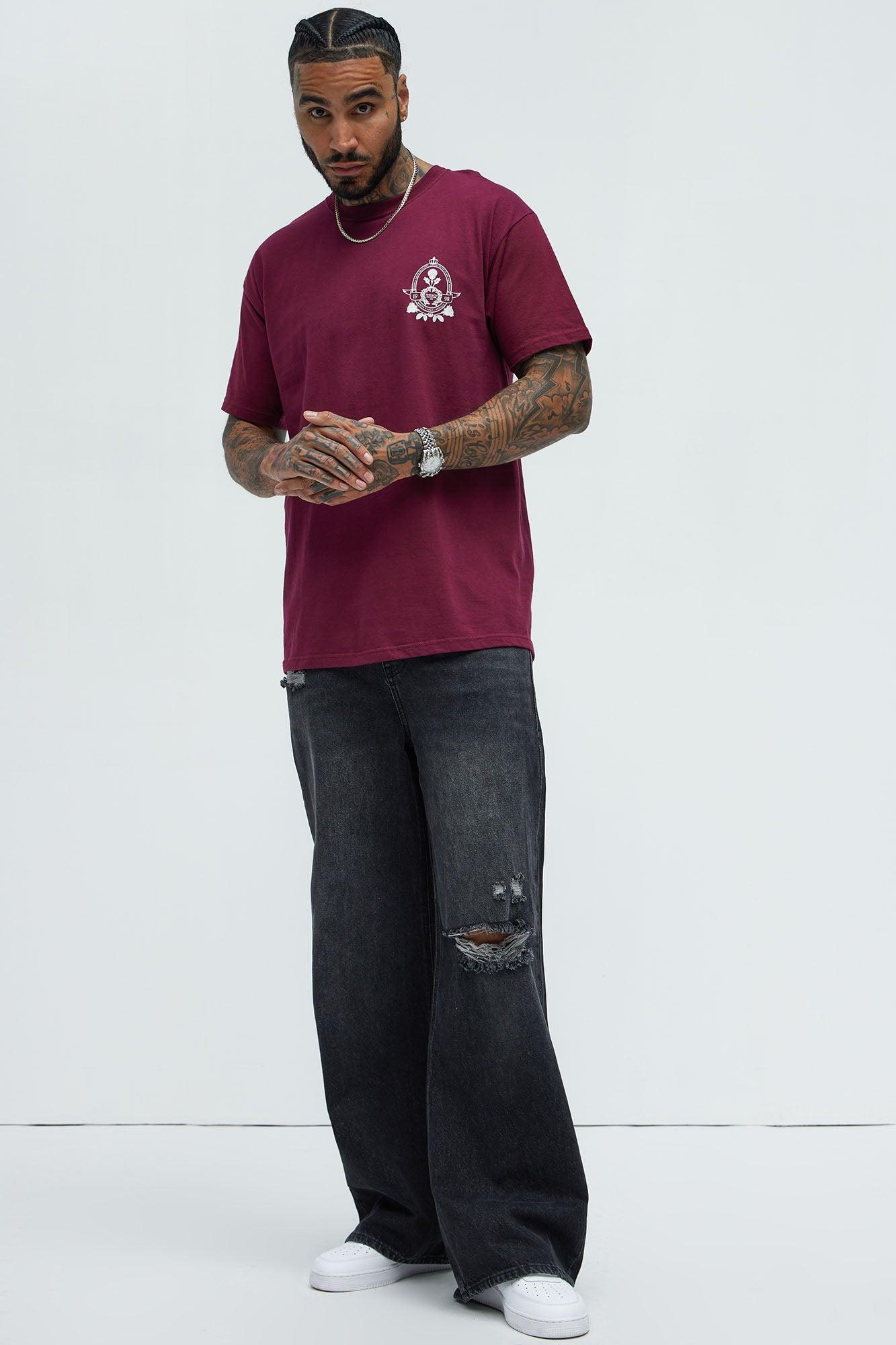 Monte Carlo 1998 Short Sleeve Tee - Burgundy Product Image