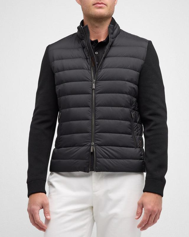 Mens Hybrid Full-Zip Jacket Product Image