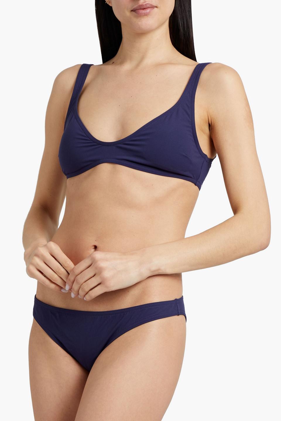 Low-rise Bikini Briefs In Navy Product Image