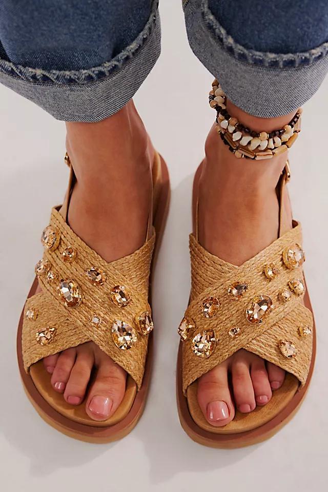 Rock Candy Embellished Sandals Product Image