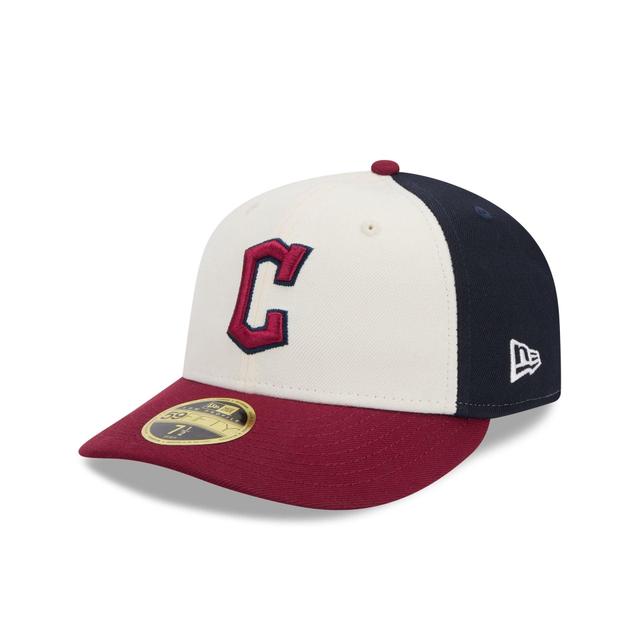 Cleveland Guardians City Connect Low Profile 59FIFTY Fitted Hat Male Product Image