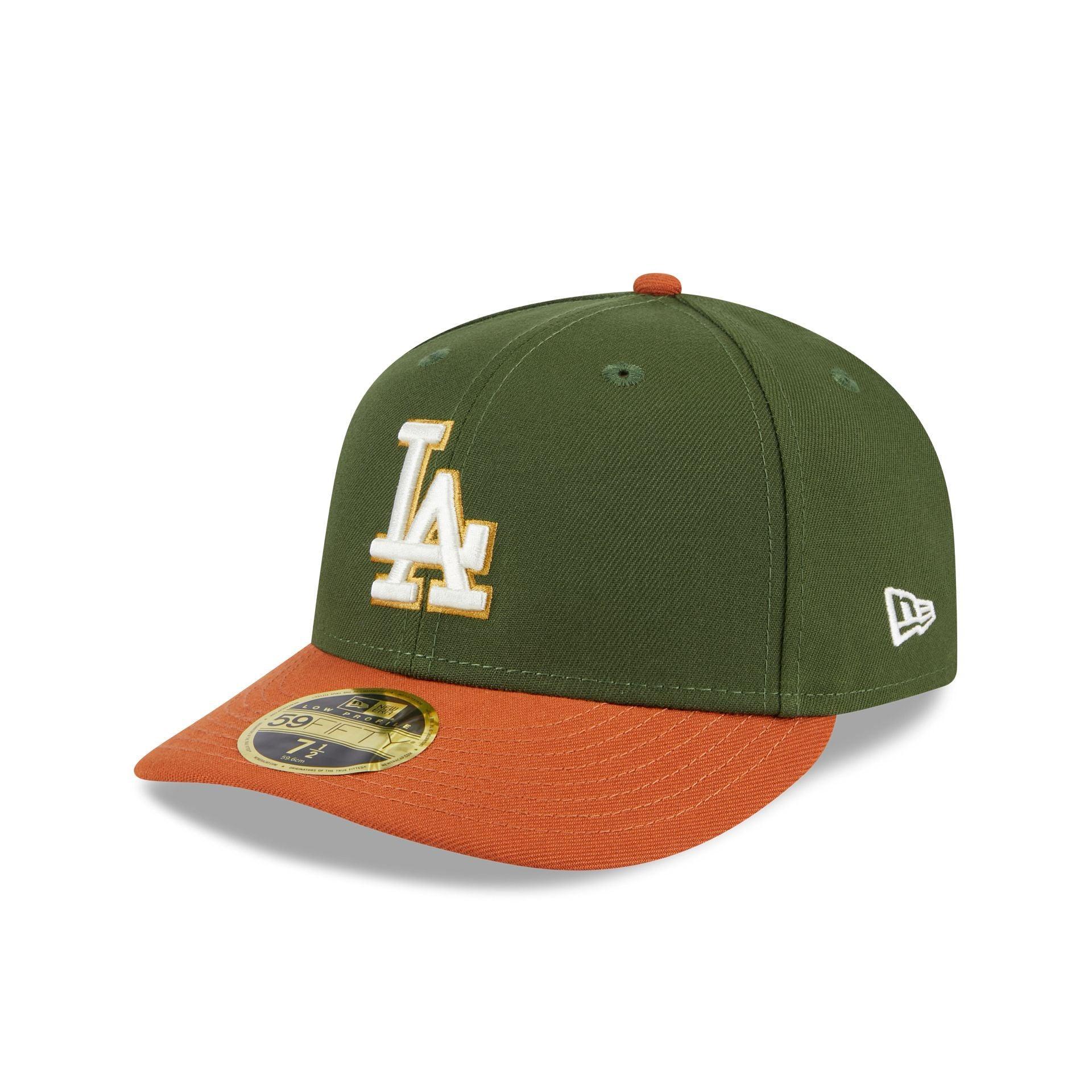 Los Angeles Dodgers Scarlet Low Profile 59FIFTY Fitted Hat Male Product Image