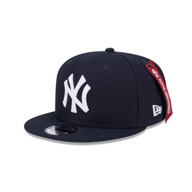 Alpha Industries x New York Yankees Navy 9FIFTY Snapback Hat Male Product Image