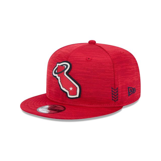 Los Angeles Angels 2024 Clubhouse 9FIFTY Snapback Hat Male Product Image