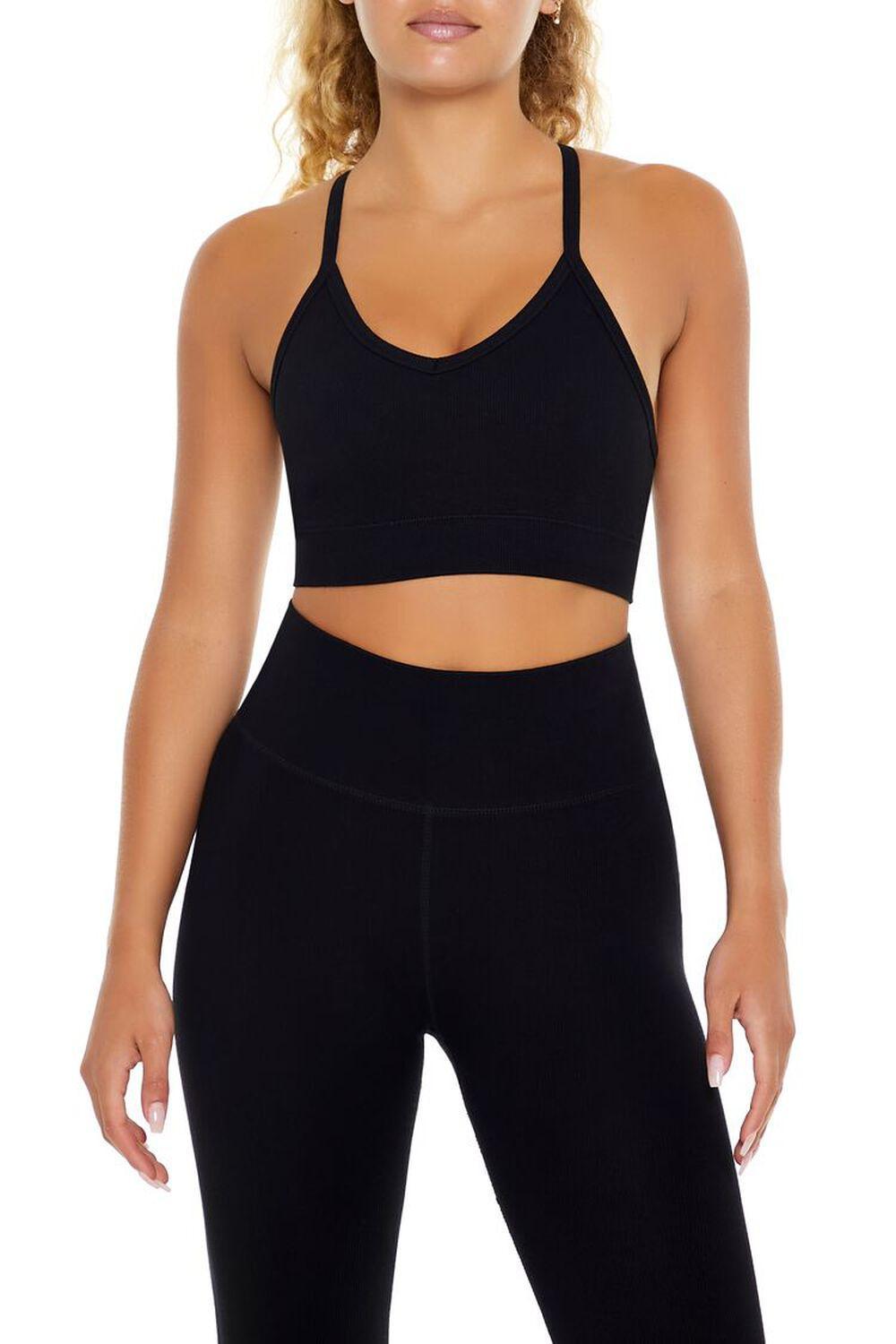 Seamless Crisscross Sports Bra | Forever 21 Product Image