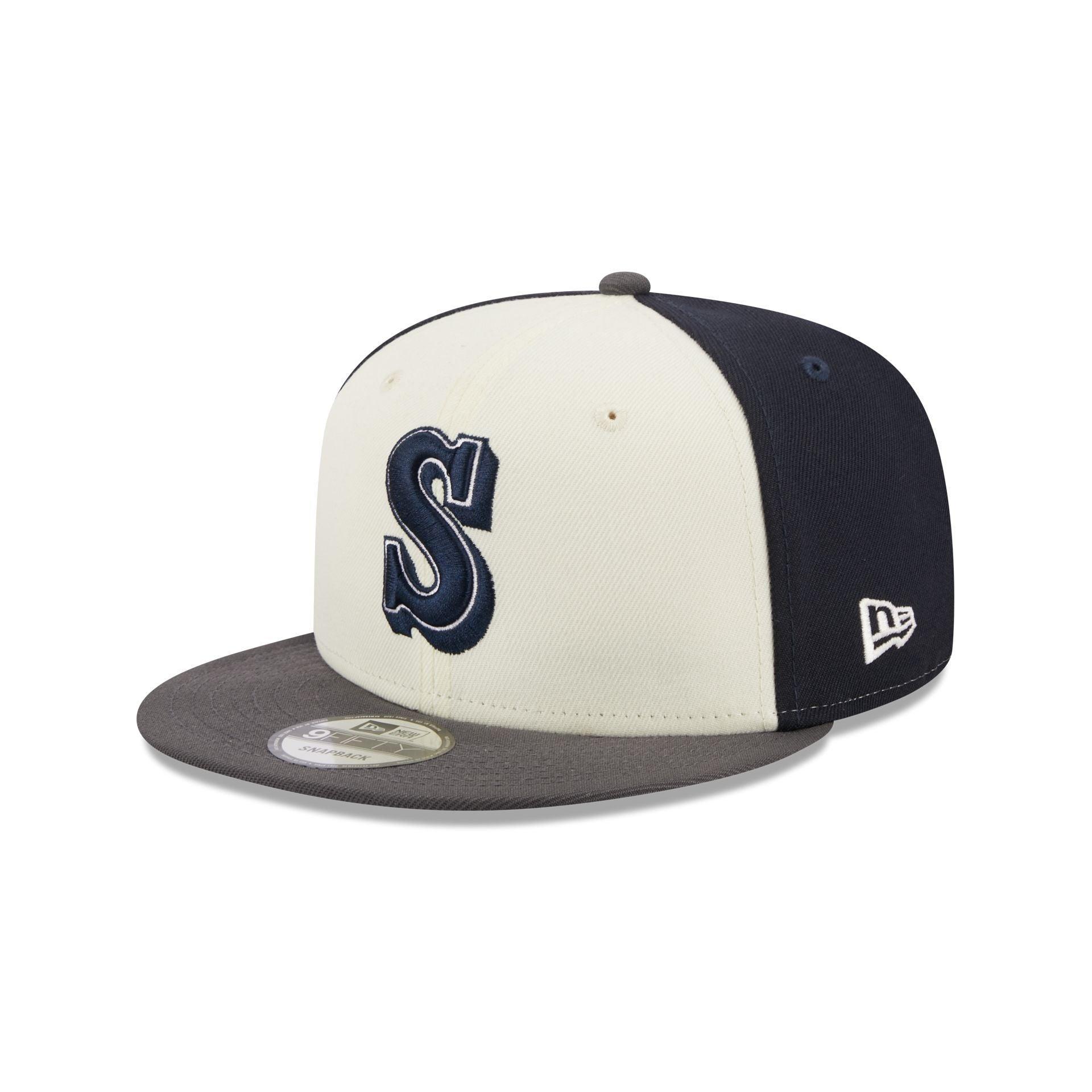 Seattle Mariners Graphite Visor 9FIFTY Snapback Hat Male Product Image