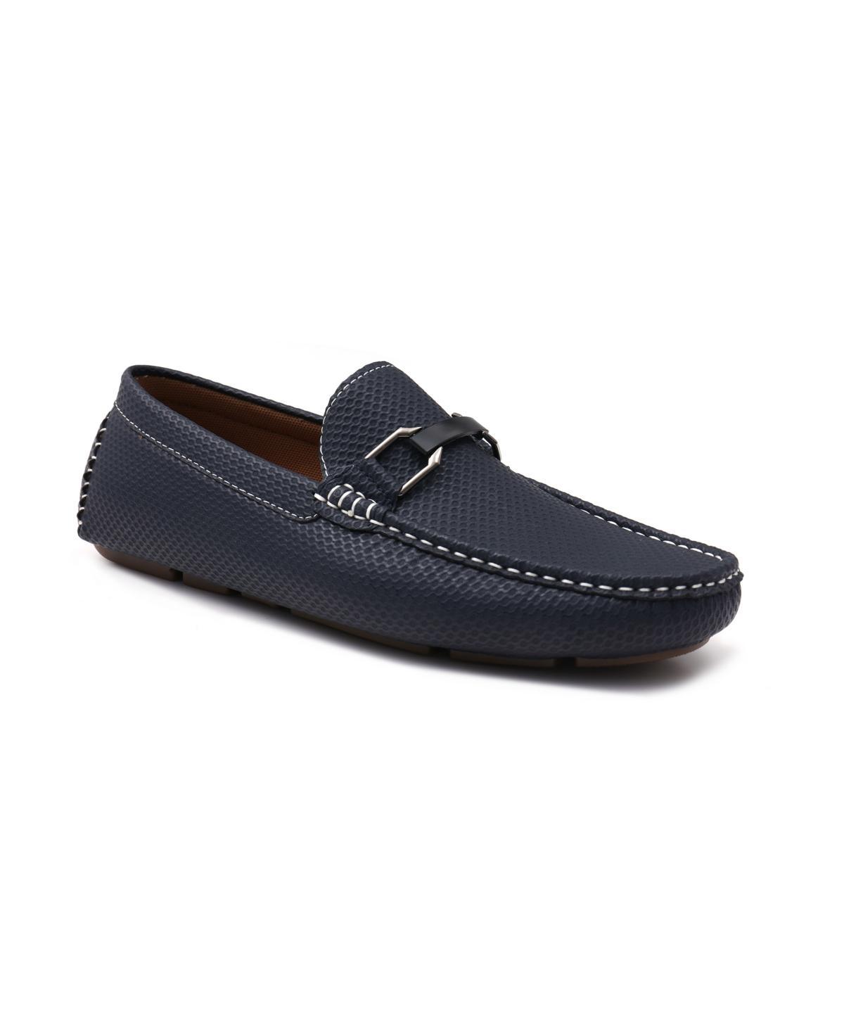 Aston Marc Mens Embossed Loafers Product Image