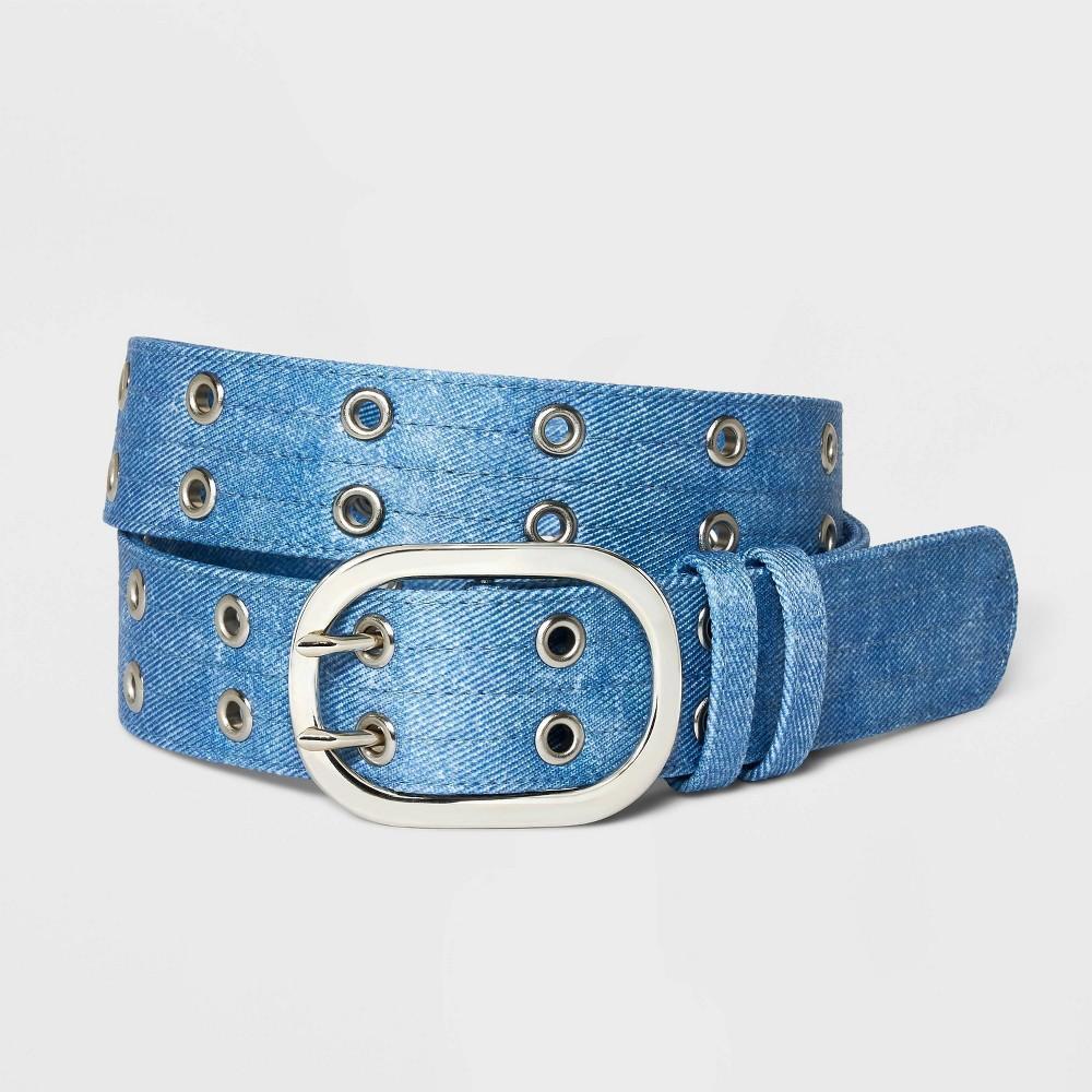 Womens Denim Grommet Belt - Wild Fable Product Image