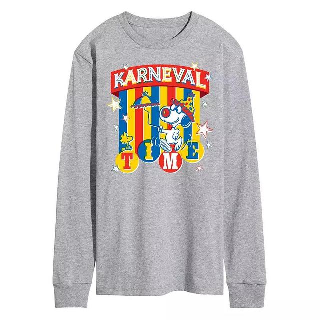 Mens Licensed Character Peanuts Karneval Time Long Sleeve Product Image