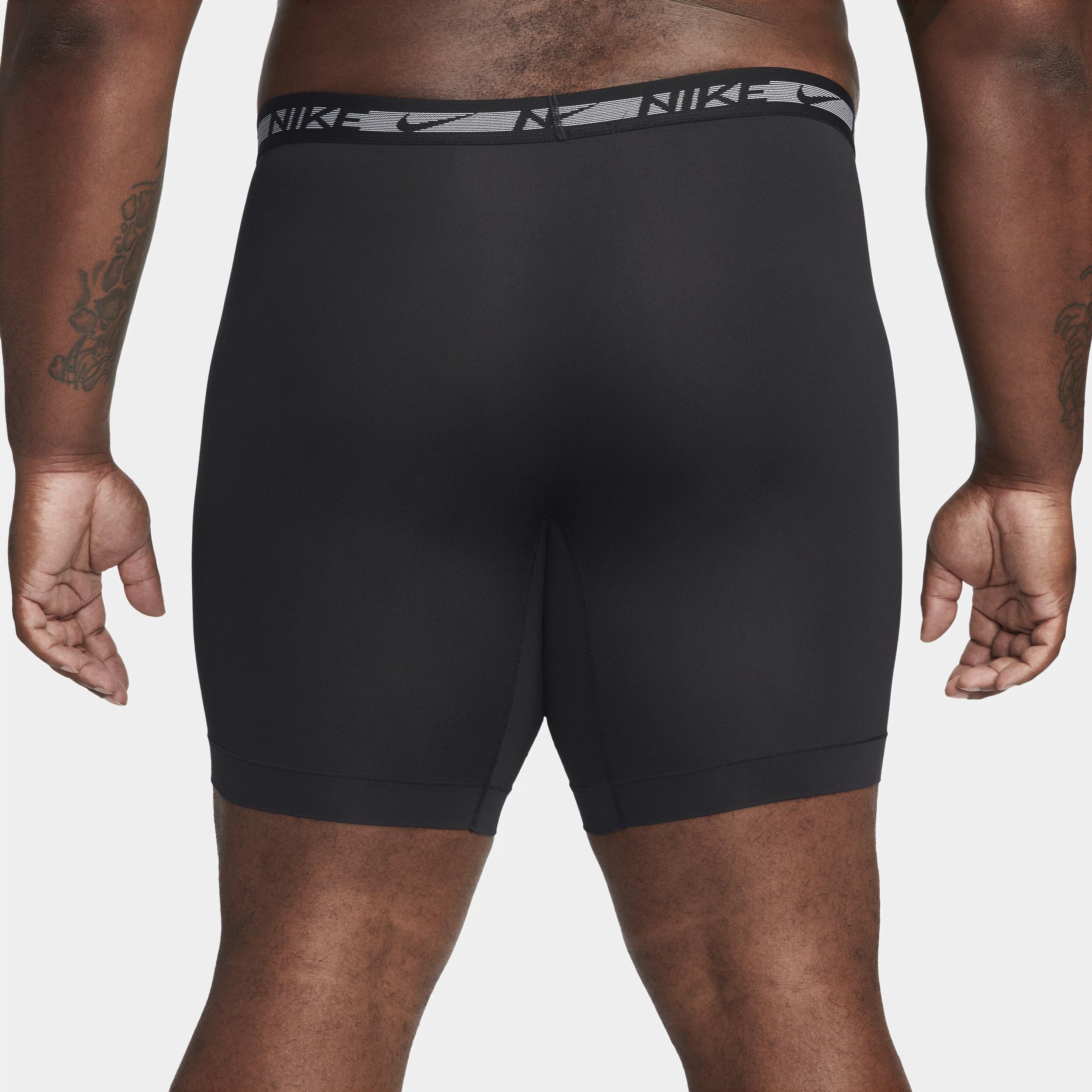 Nike Dri-FIT Ultra Stretch Micro Men's Long Boxer Brief (3-Pack) Product Image