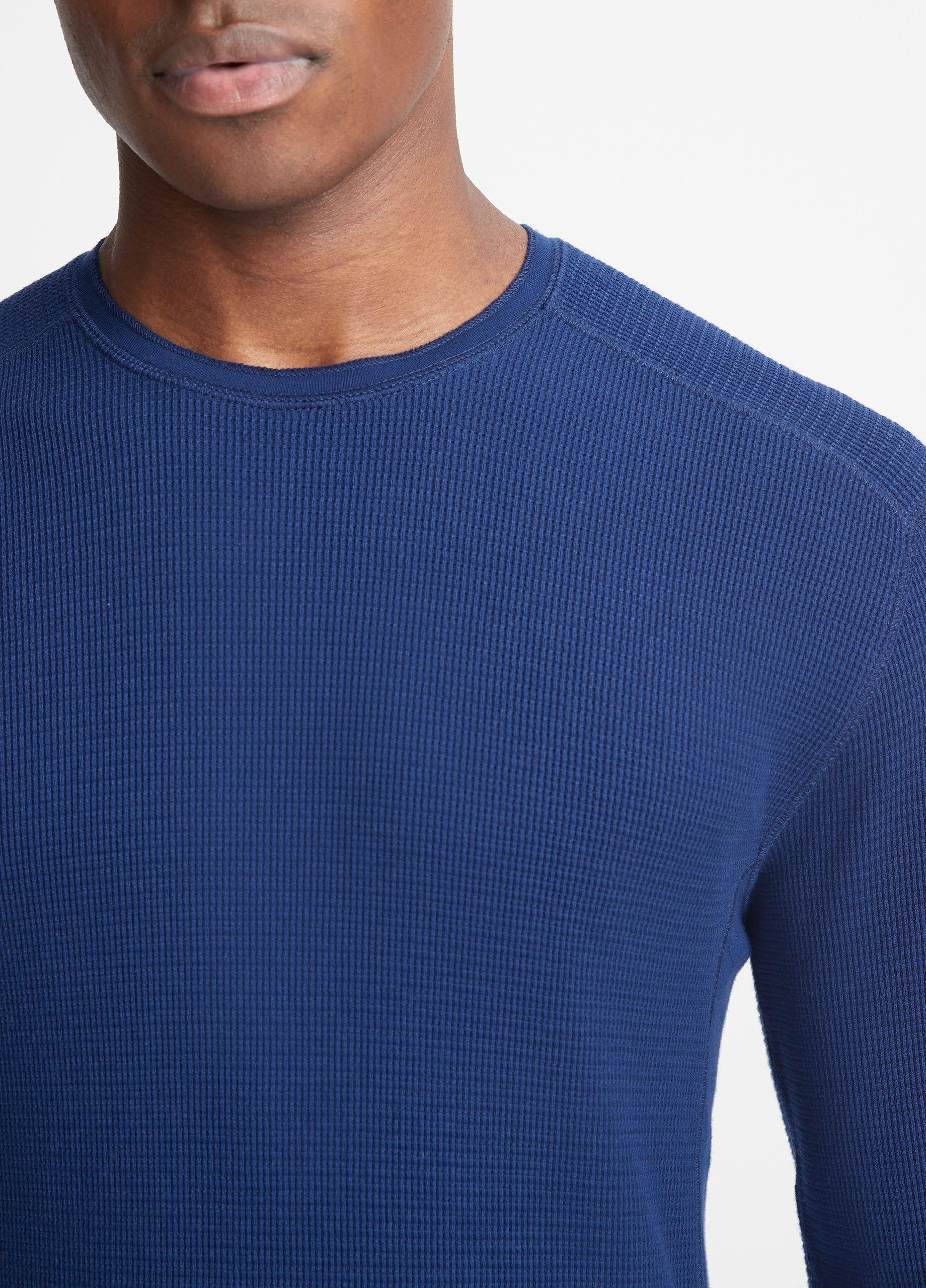 Thermal Pima Cotton-Blend Long-Sleeve T-Shirt Product Image