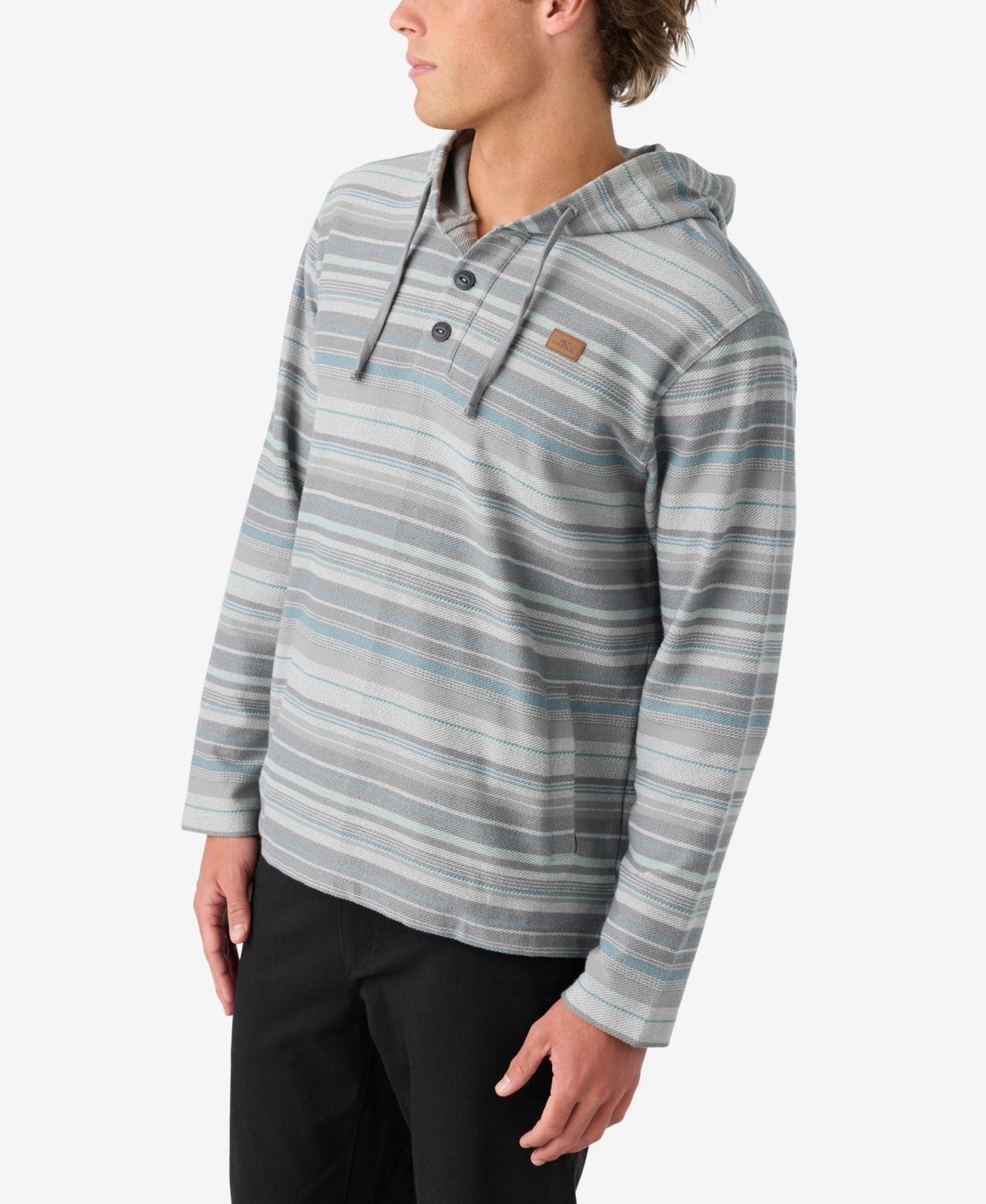 ONeill Mens Bavaro Stripe Poncho Fleece Tops Product Image