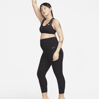 Nike Zenvy (M) Women's Gentle-Support High-Waisted 7/8 Leggings with Pockets (Maternity) Product Image