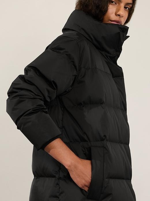 Sateen Long Puffer Product Image