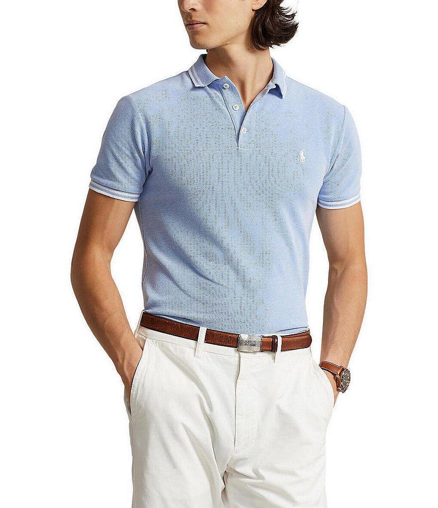 Polo Ralph Lauren Custom Slim Fit Stretch Mesh Short Sleeve Polo Shirt Product Image