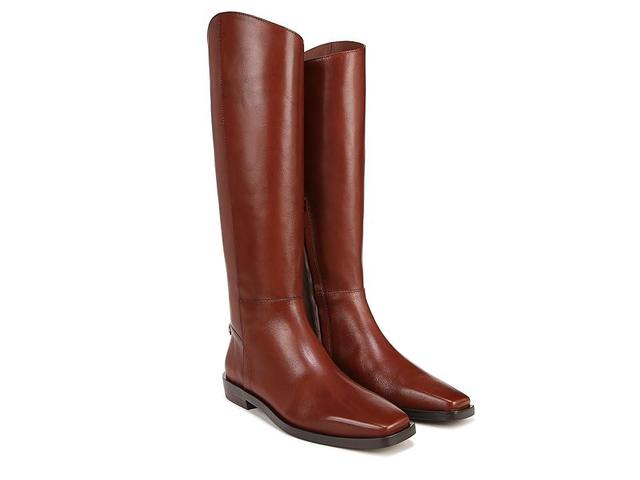 Sam Edelman Cesar Wide Calf Riding Boot Burnt Brandy Leather Product Image