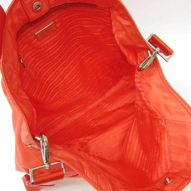 Vela Orange Synthetic Tote Bag () Product Image