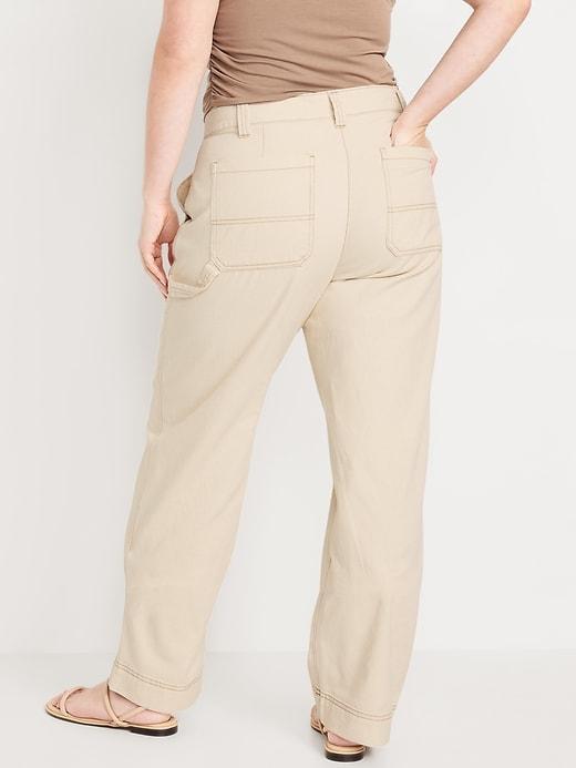 High-Waisted Utility Pants Product Image