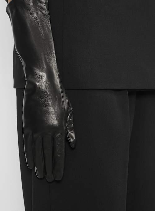 leather long gloves product image