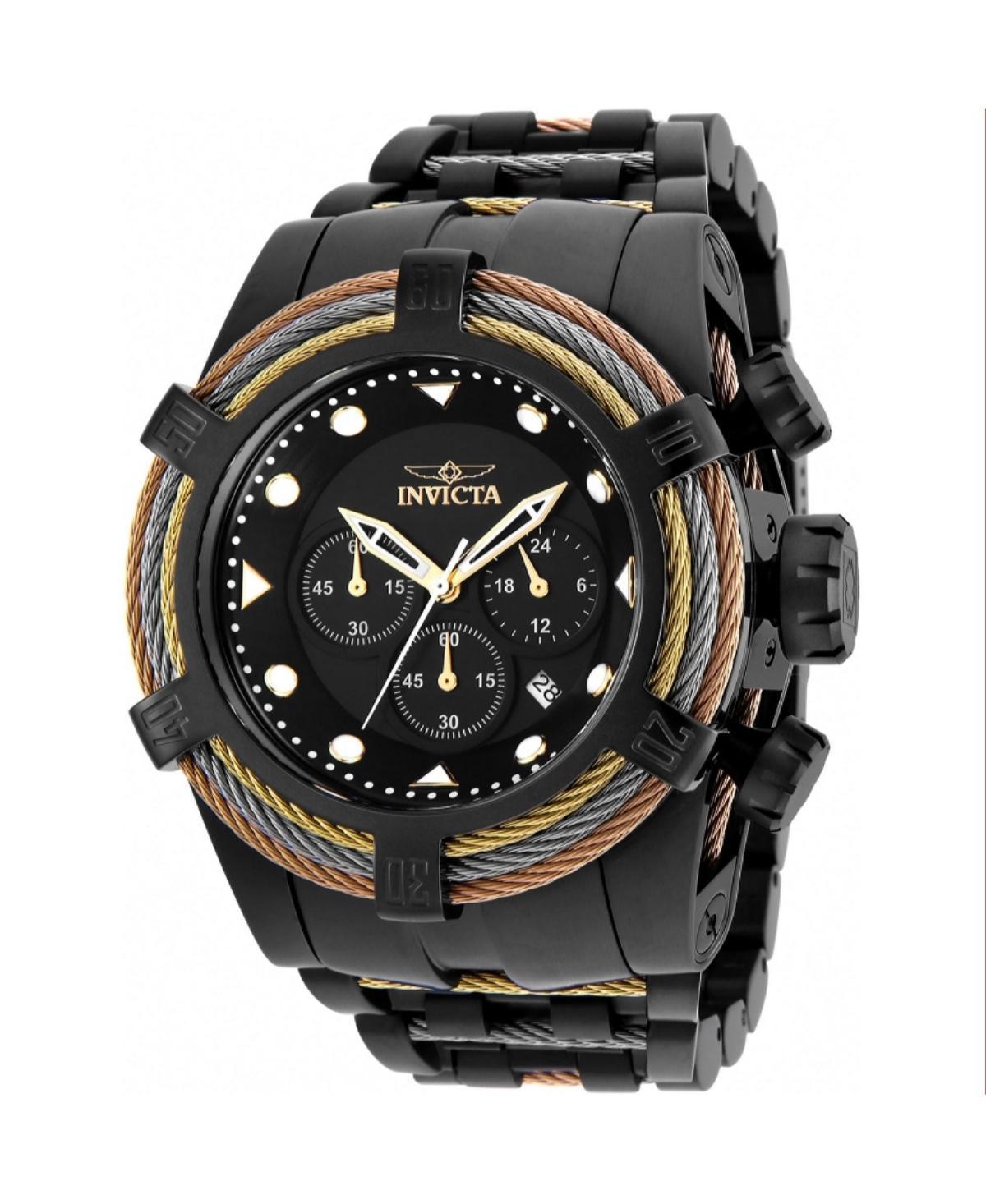 Invicta Mens 23050 Bolt Quartz Chronograph Black Dial Watch - Black Product Image