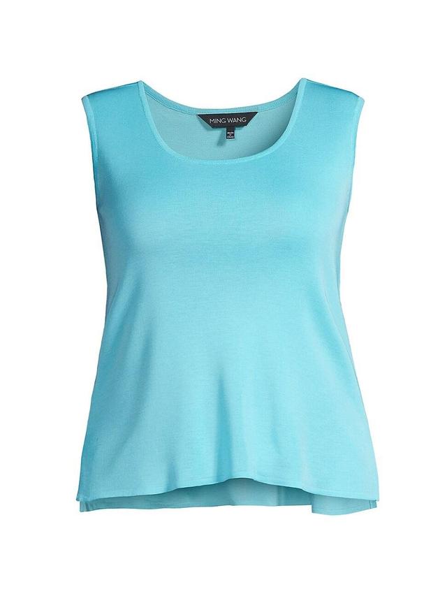 Womens Knit Scoopneck Tank Product Image