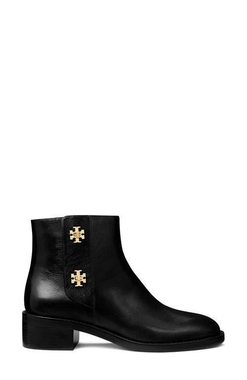 TORY BURCH T-lock Leather Ankle Boots In Perfect Black Product Image