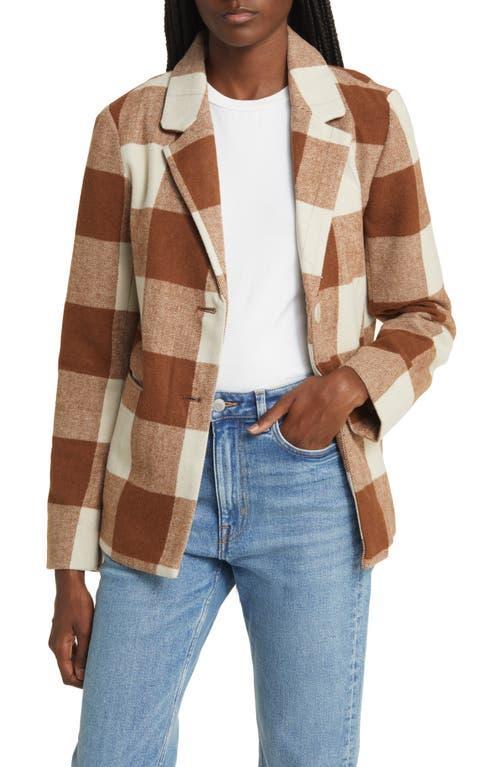 Splendid Ricki Plaid Blazer Product Image