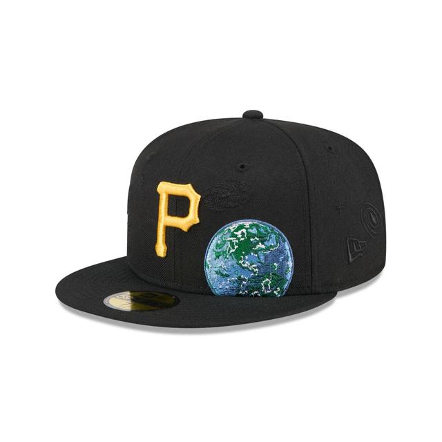 Pittsburgh Pirates Global 59FIFTY Fitted Hat Male Product Image