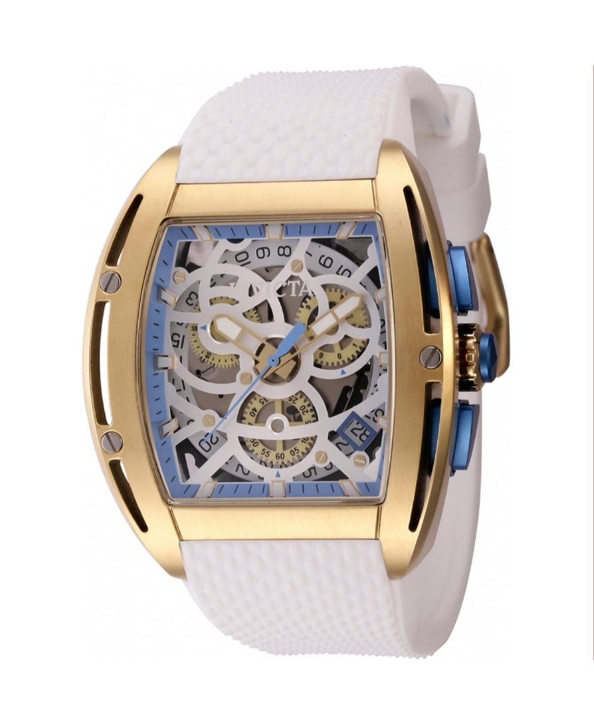 Invicta Mens 45185 S1 Rally Quartz Multifunction Silver, Light Blue Dial Watch - Blue Product Image