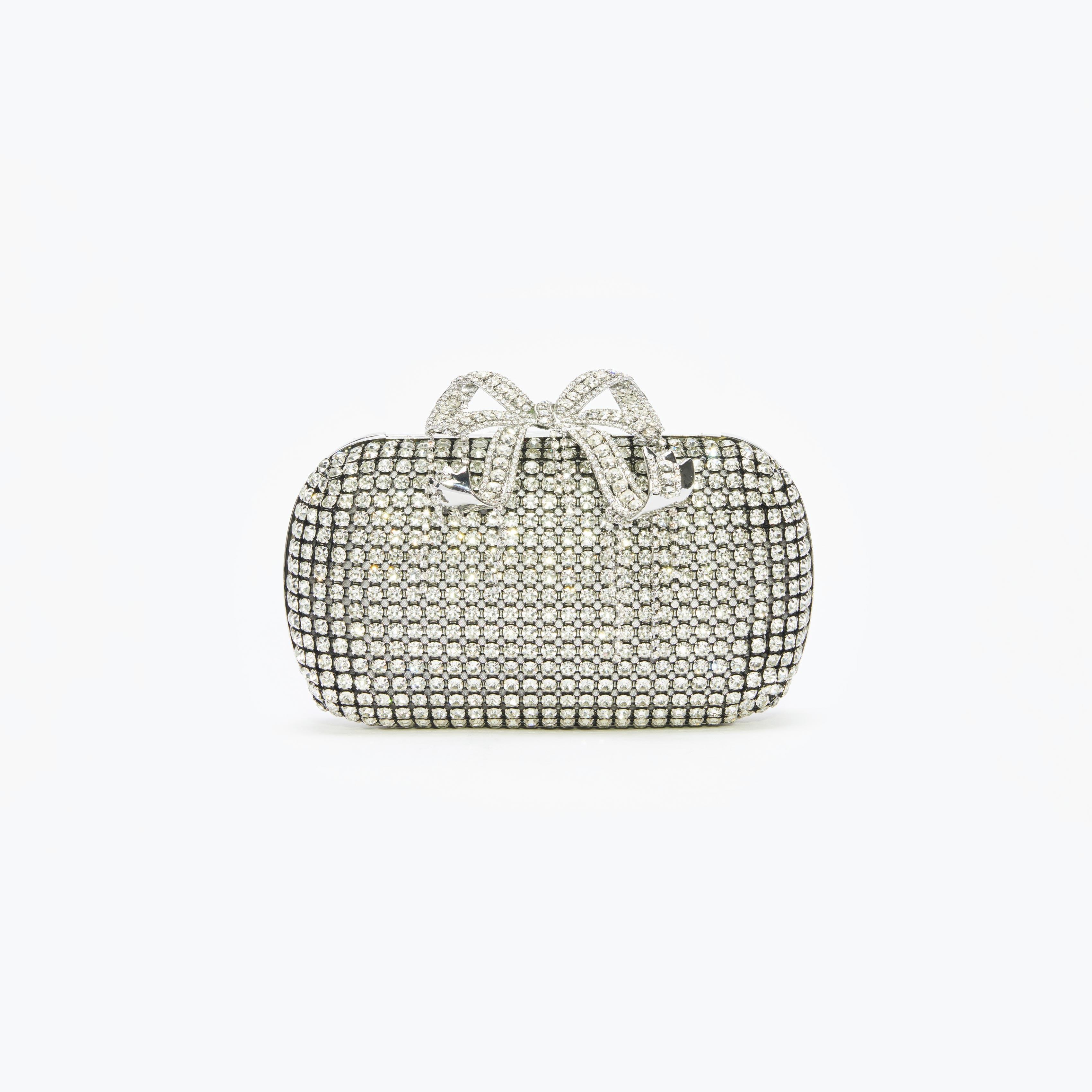 Silver Chainmail Clutch Bag Product Image