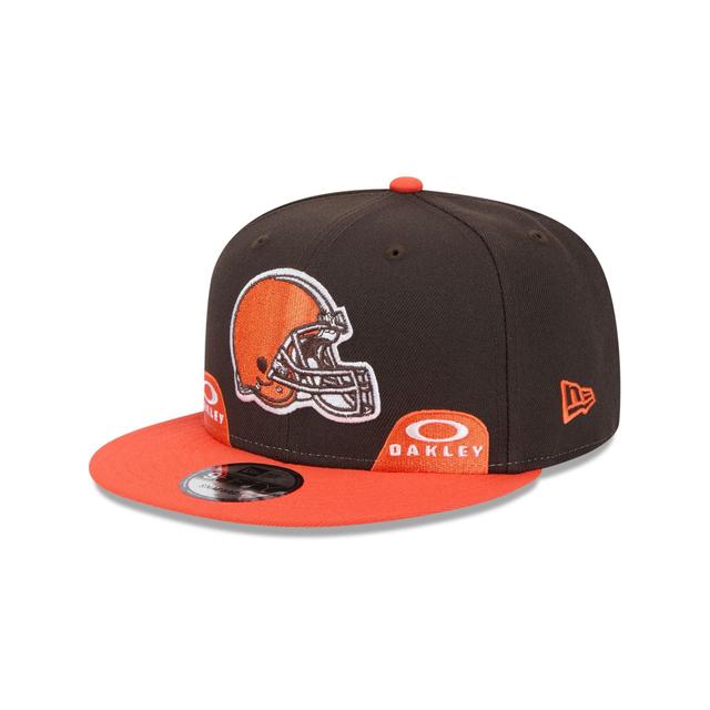 Oakley x Cleveland Browns 9FIFTY Snapback Hat Male Product Image