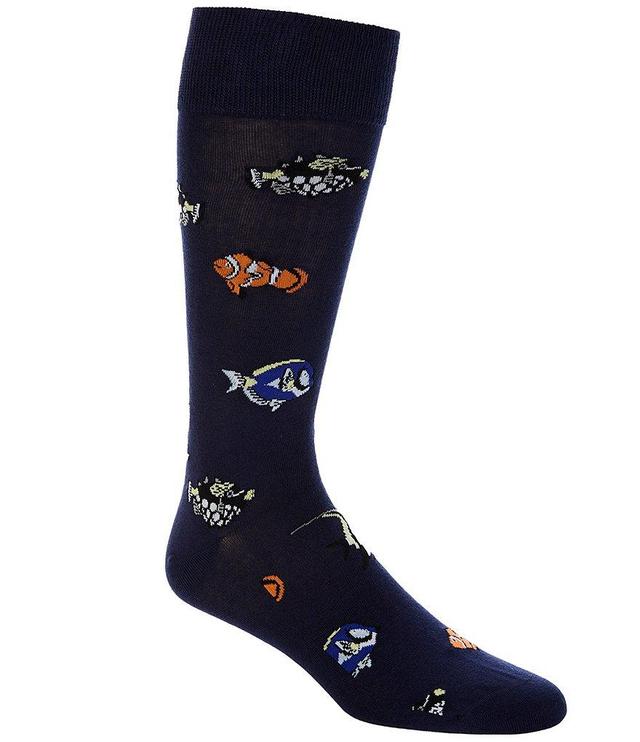 Tommy Bahama Reef Life Crew Dress Socks Product Image