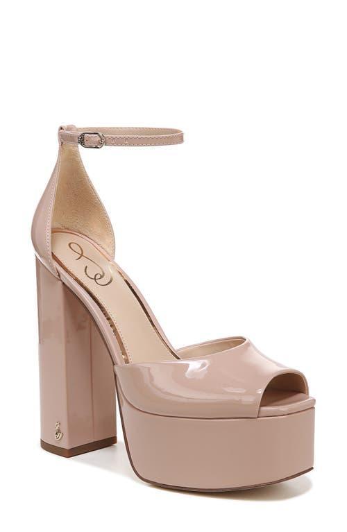 Sam Edelman Kori Ankle Strap Peep Toe Platform Sandal Product Image