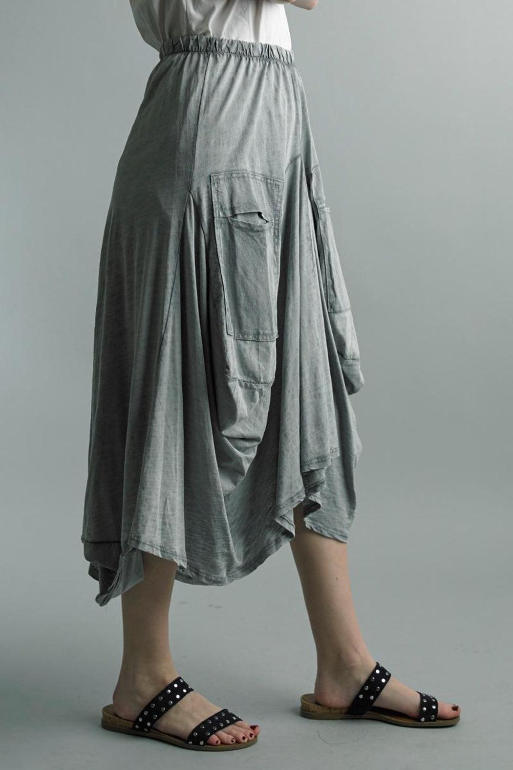 Grey Bubble Skirt Product Image