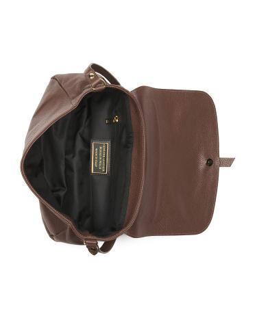 Leather Saddle Crossbody for Women Product Image