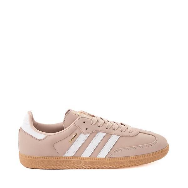 adidas Originals Womens Samba OG - Shoes Gold Metallic/Wonder Taupe/White Product Image