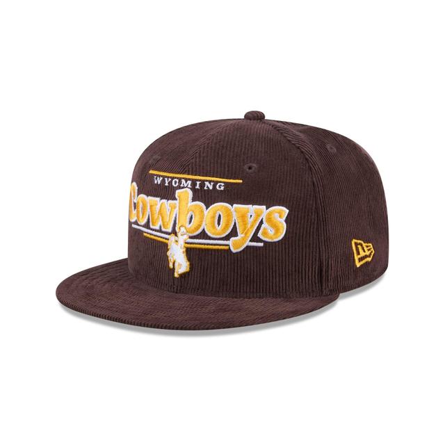 Wyoming Cowboys Throwback Display 9FIFTY Snapback Hat Male Product Image