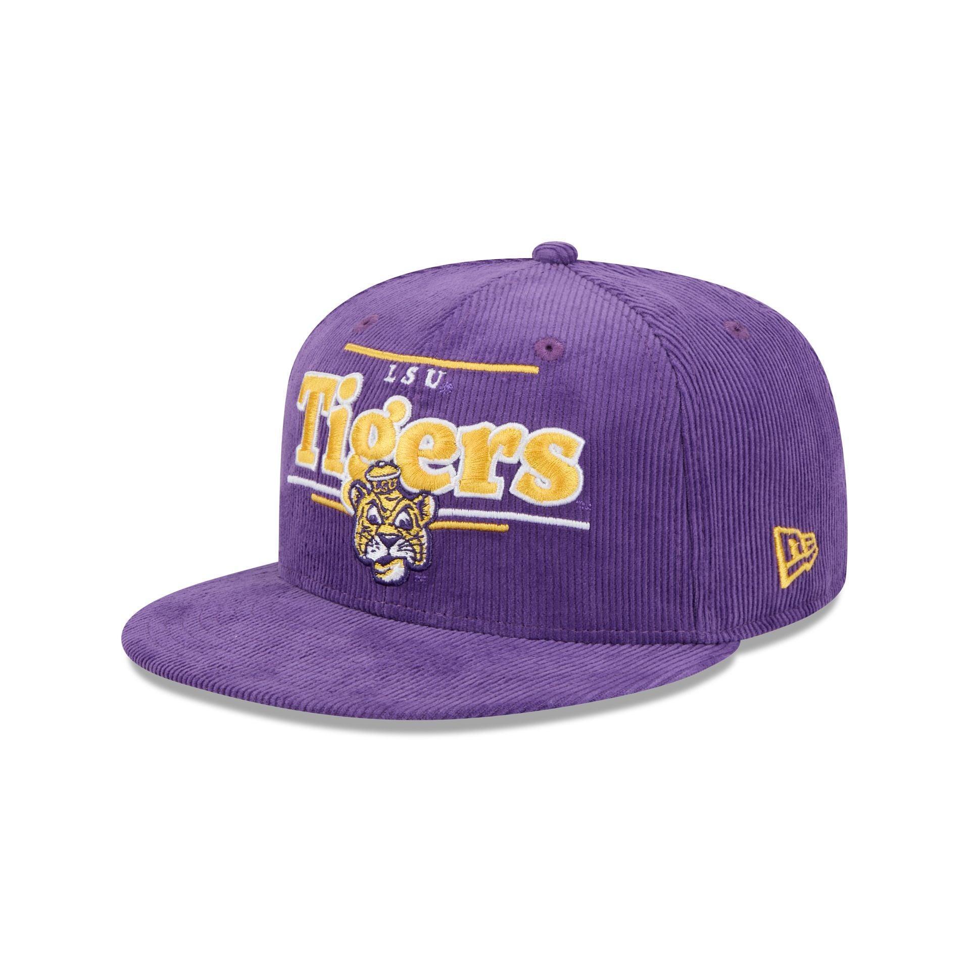 LSU Tigers College Vault Throwback Display 9FIFTY Snapback Hat Male Product Image