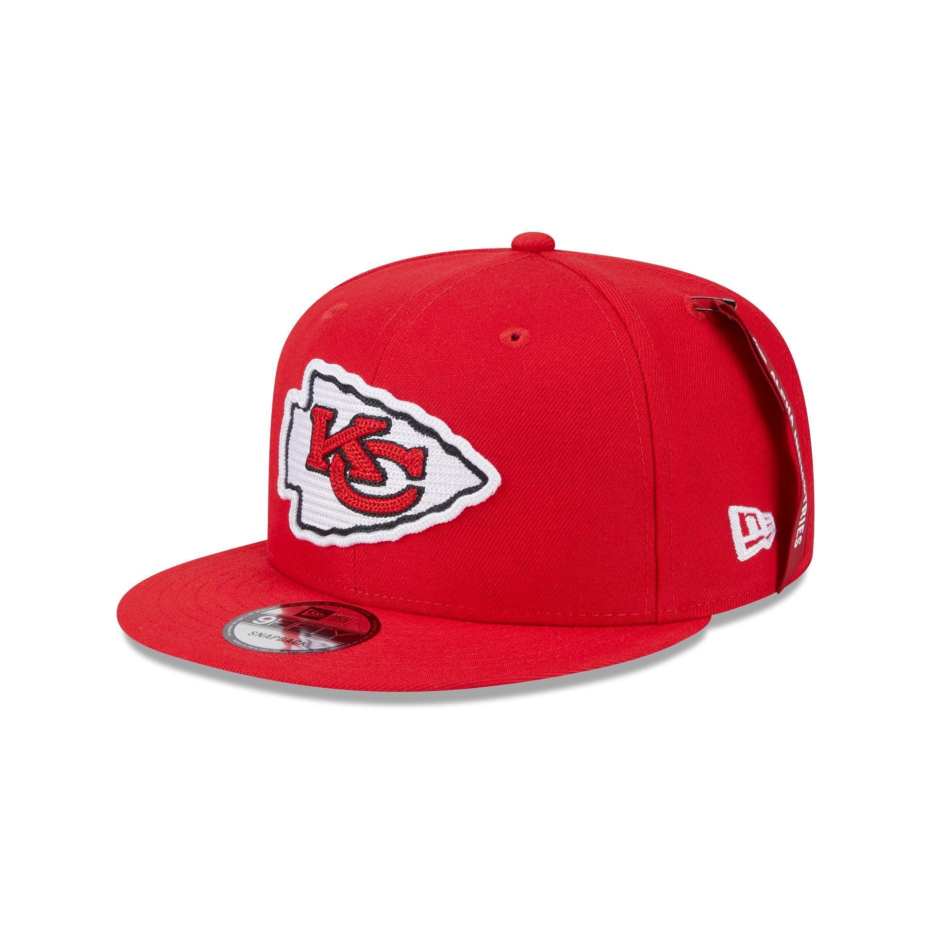 Alpha Industries x Kansas City Chiefs Red 9FIFTY Snapback Hat Male Product Image