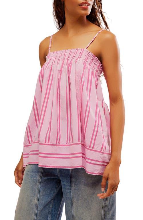 Pajama Party Tunic In Pink Combo Product Image