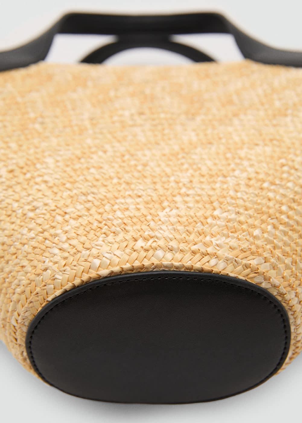 MANGO - Natural fibre carrycot bag - One size - Women Product Image