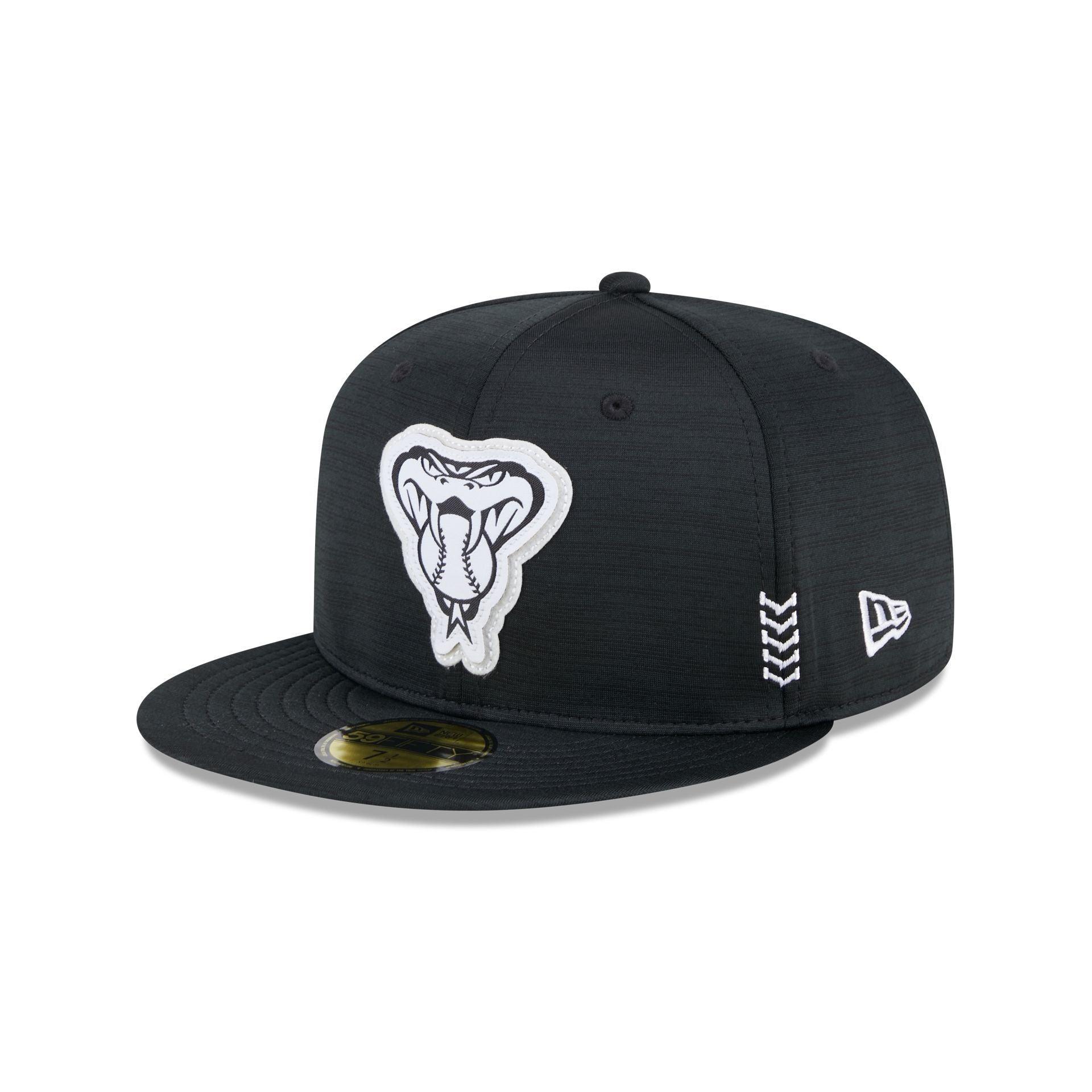 Arizona Diamondbacks 2024 Clubhouse Black 59FIFTY Fitted Hat Male Product Image