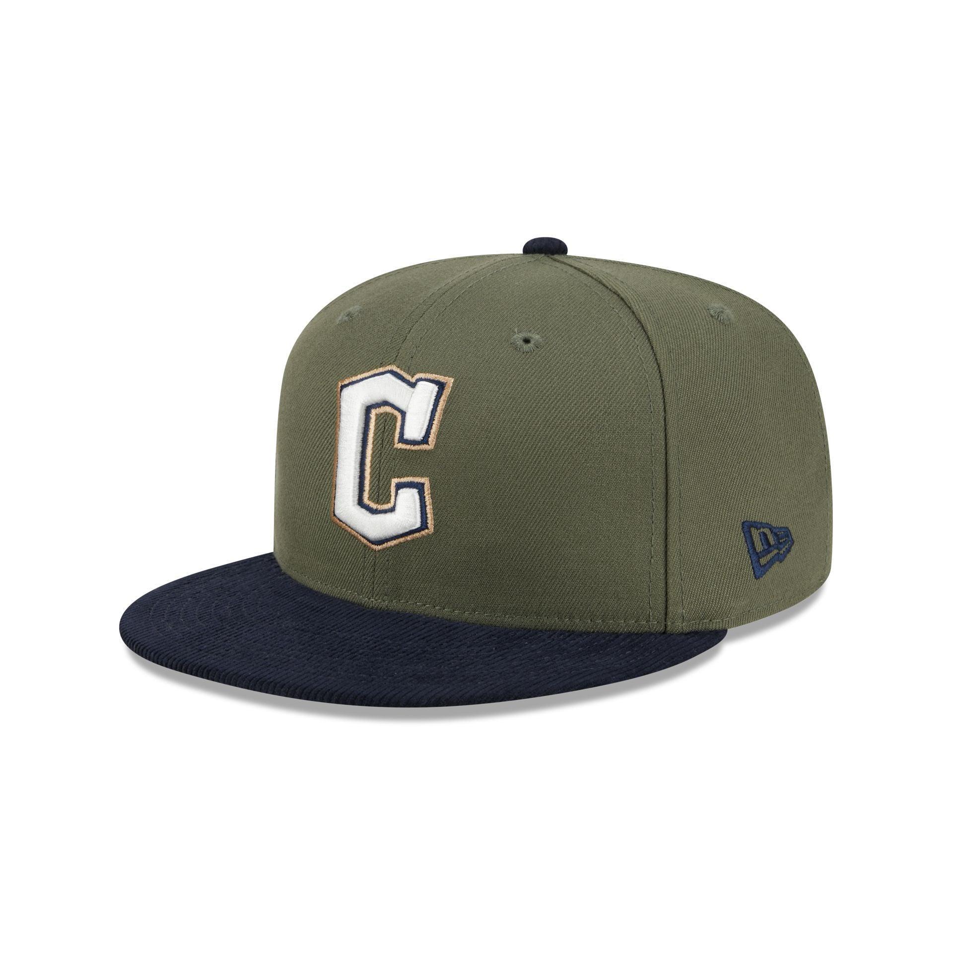 Cleveland Guardians Olive Green 59FIFTY Fitted Hat Male Product Image