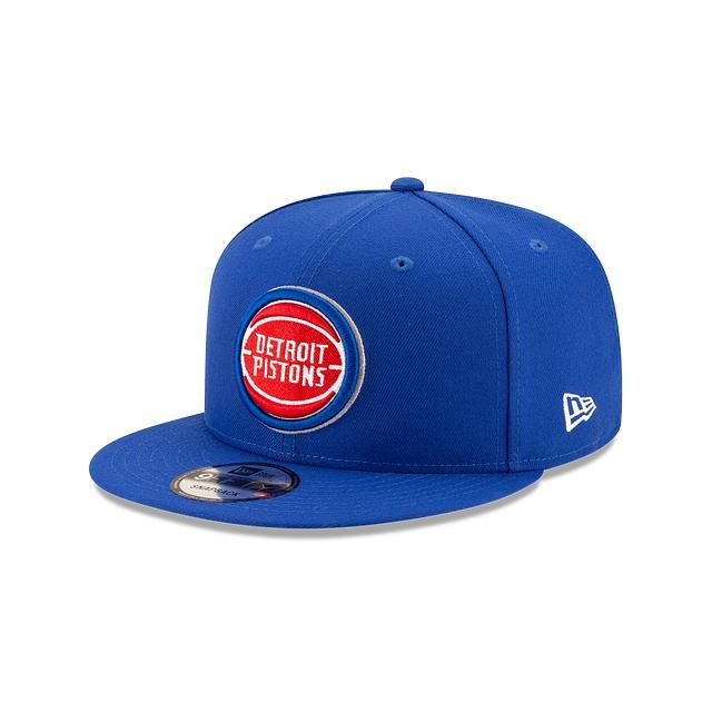 Detroit Pistons Basic 9FIFTY Snapback Hat Male Product Image