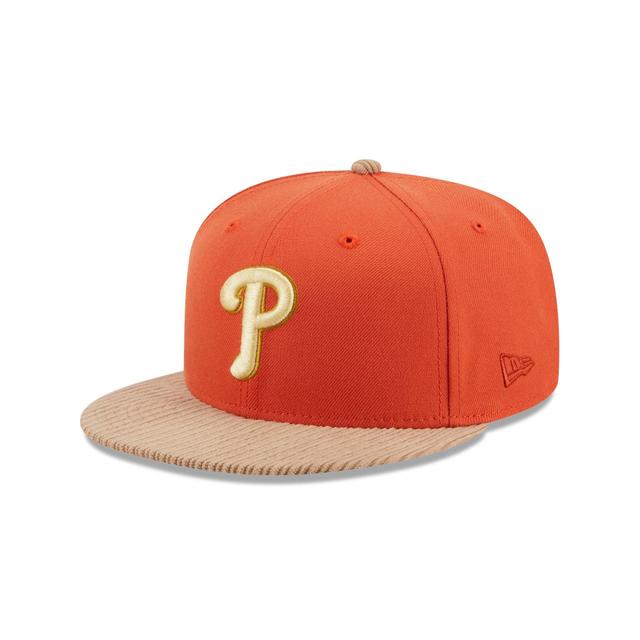 Philadelphia Phillies Autumn Wheat 9FIFTY Snapback Hat Product Image